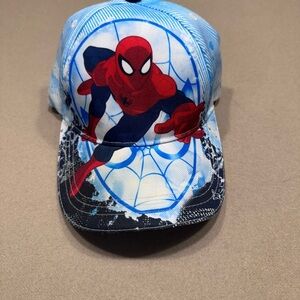 Spiderman Blue Red Dynamic Action Hat